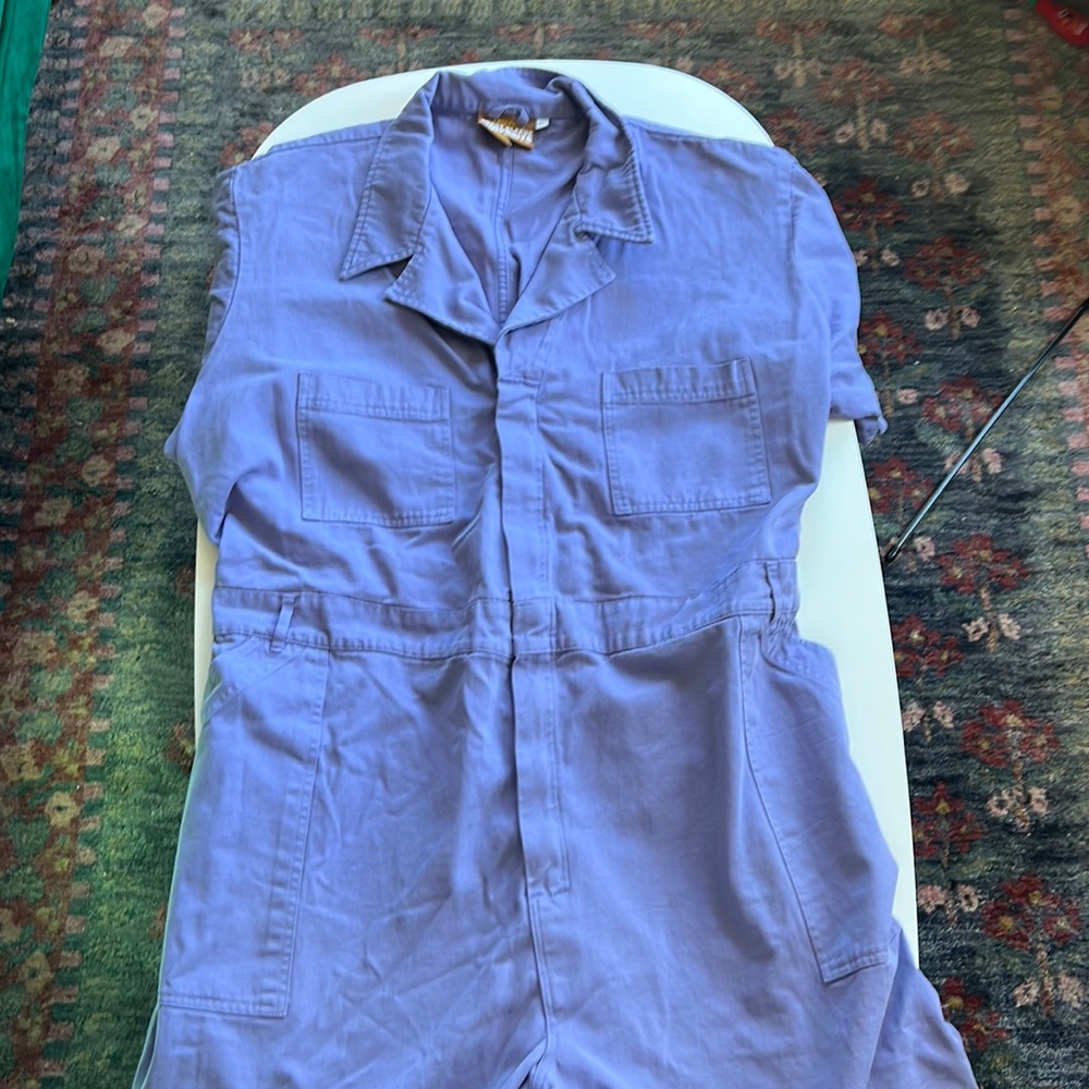 Big Bud Press Short Sleeve Jumpsuit 3XL Faded Grape